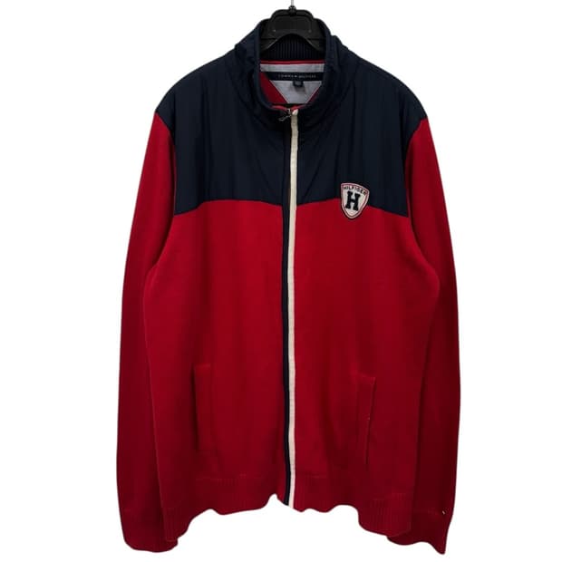 타미힐피거 니트집업