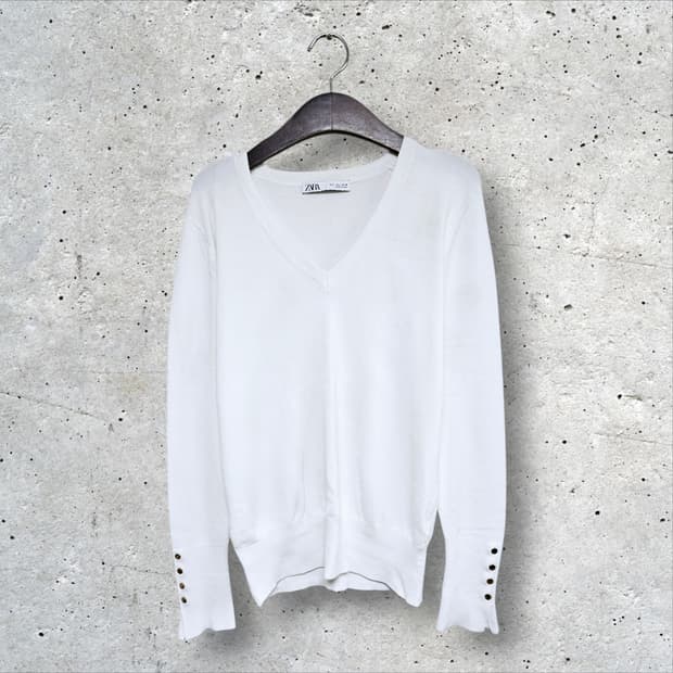 자라 V넥 니트 (95/M)