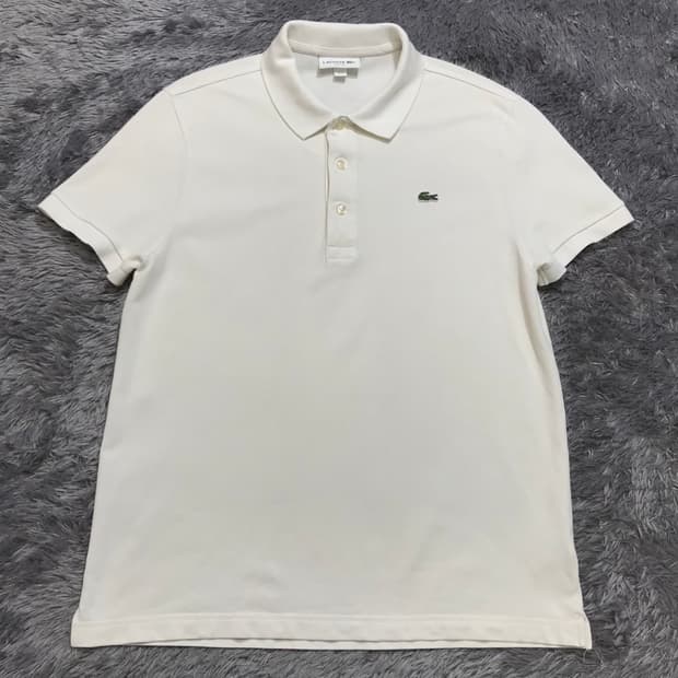 [[L, A급] 라코스테(LACOSTE) 슬림핏 반팔 폴로티셔츠@629