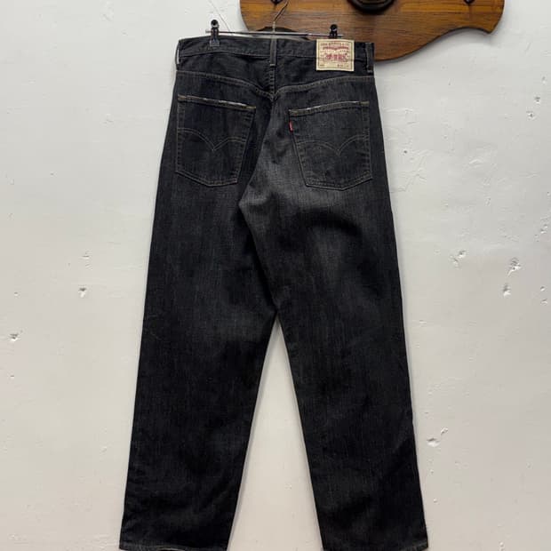 Japan Levi's 569 Loose Straight Black De