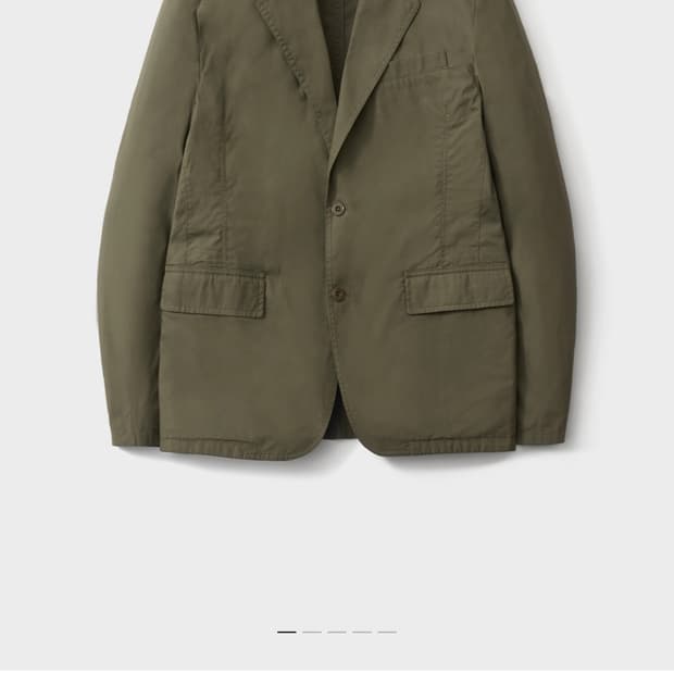 포터리 트래블 자켓 카키 5사이즈