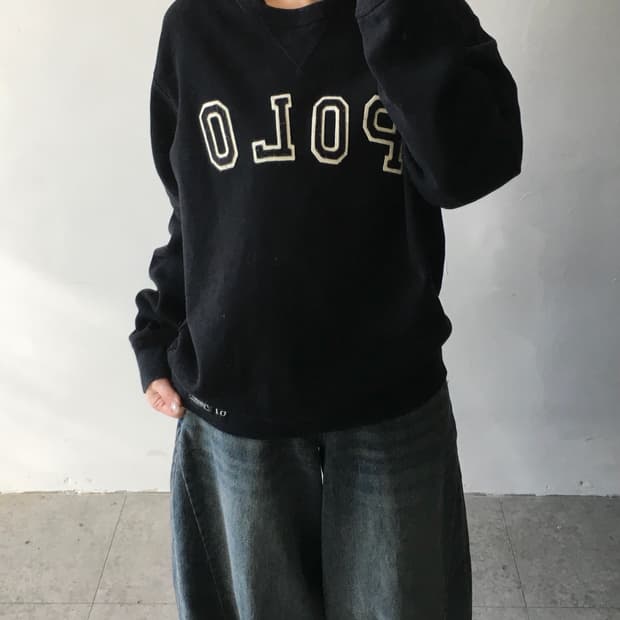 폴로 랄프로렌 빅로고 맨투맨