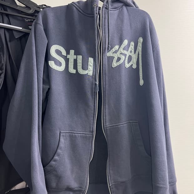 스투시 후드집업 L