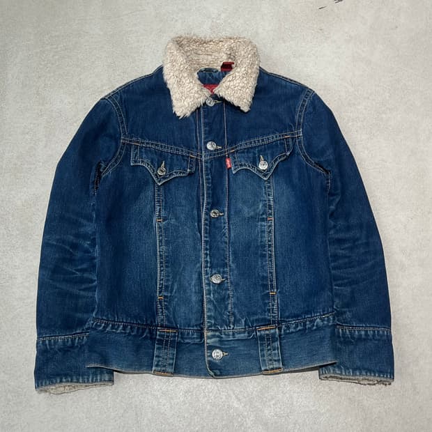 리바이스 쉐르파 데님자켓 s10536
