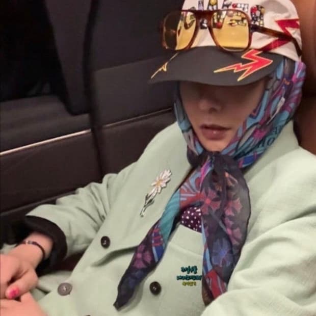 크롬하츠 실크 스카프