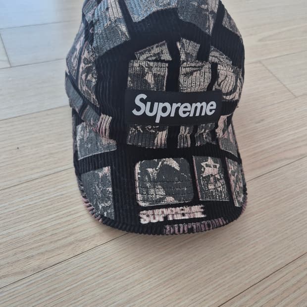 슈프림 코듀로이 캠프캡