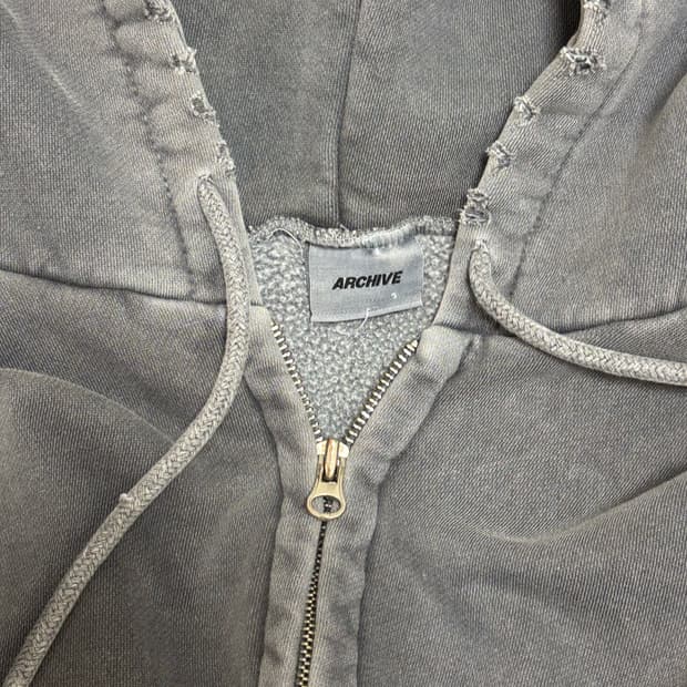 라우코하우스 후드집업 블루