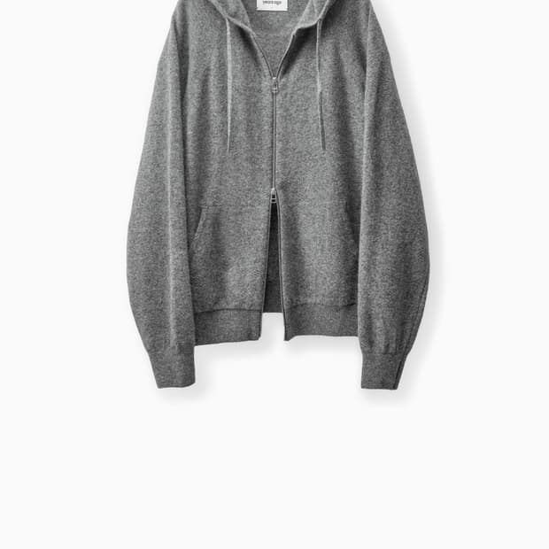 이얼즈어고  울 헤어리 후드 집엎