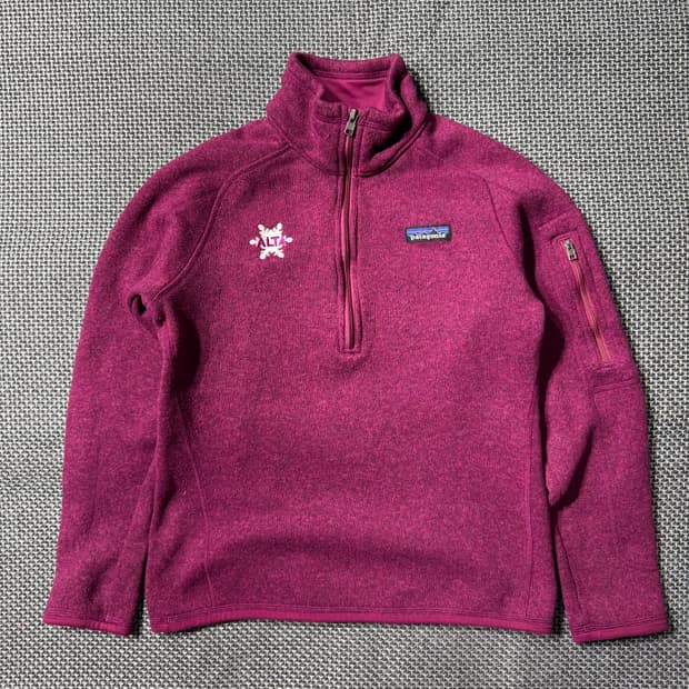 파타고니아 플리스 버건디 ( S/OLD-8221 )