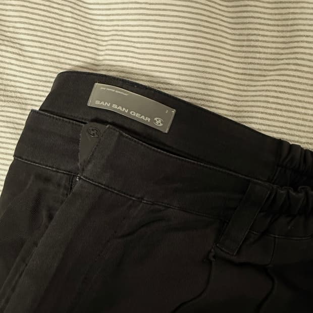 산산기어 사이드 스냅팬츠 와이드 3사이즈