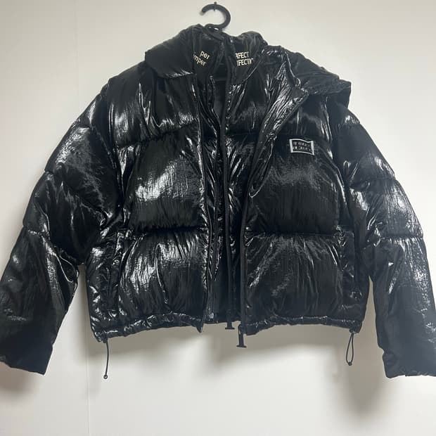 illedit 글로시 패딩