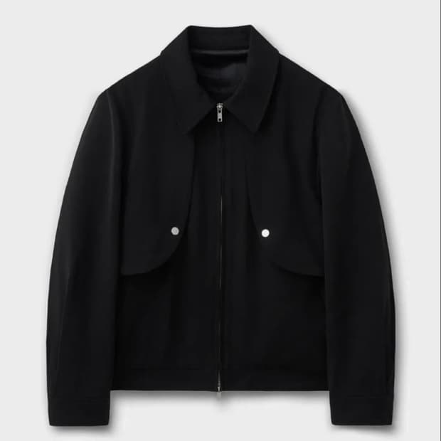 무신사)남성 봄 자켓 미나브 패널 라이크 블루종 L