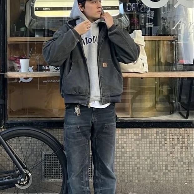 🇲🇽10s 칼하트 J130 BLK 액티브 자켓