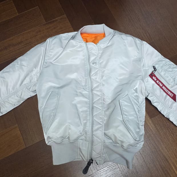 MA-1 화이트 M사이즈 새상품