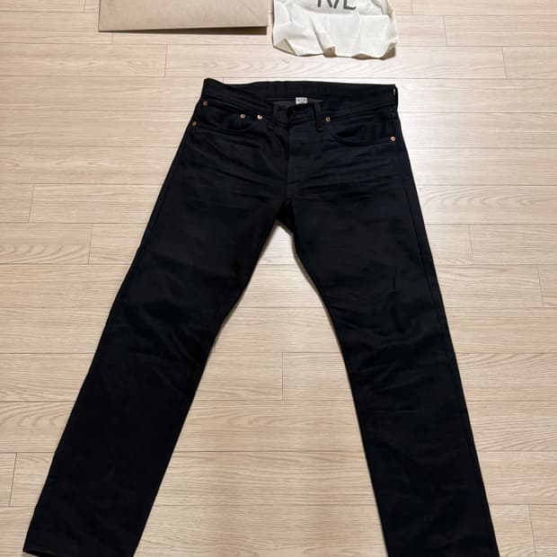 rrl 블랙온블랙 슬림핏 