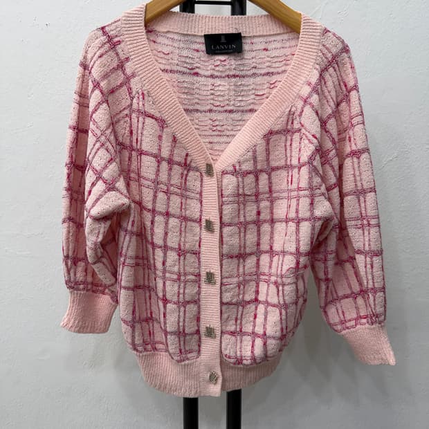 정품) LANVIN 랑방 한섬 23ss 가디건 90