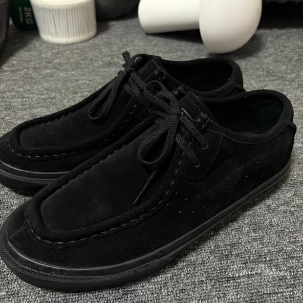 반스 Carver Low 블랙 모카신