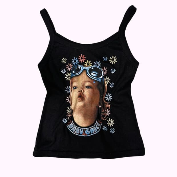 y2k pierce baby sleeveless