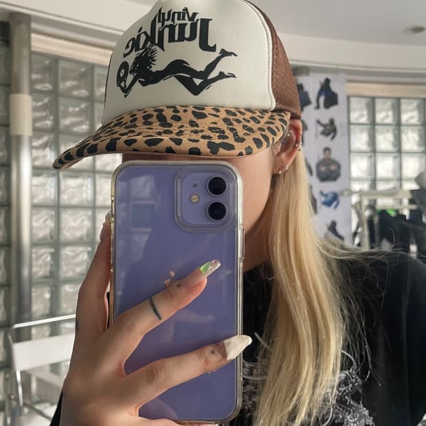 vinyl junkie mesh cap 매쉬 캡