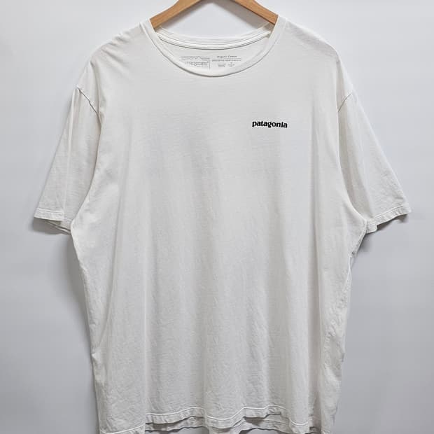 파타고니아 오가닉 코튼 반팔티셔츠 L