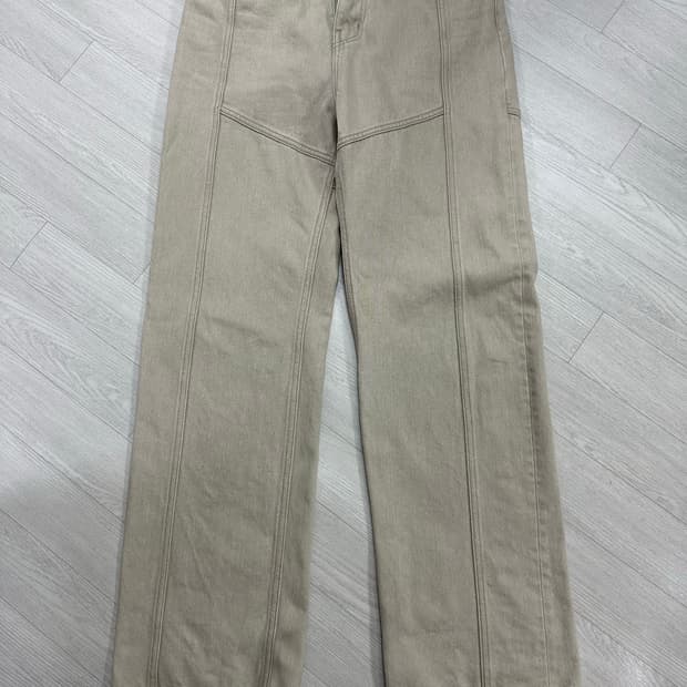 라벨아카이브 베이지 데님팬츠