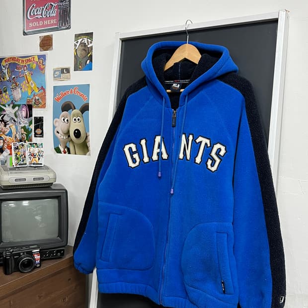 00's MLB 샌프라시스코 자이언츠 후리스 풀 후드집업