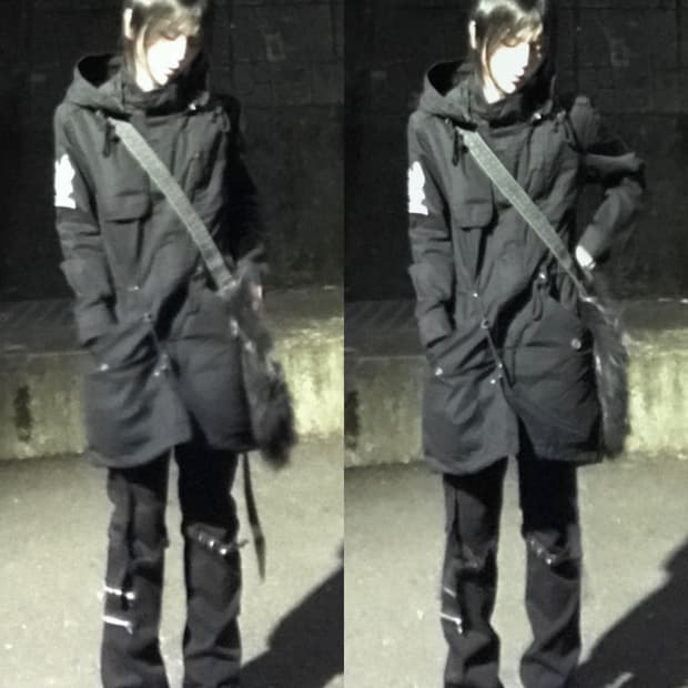 highneck hoody jacket