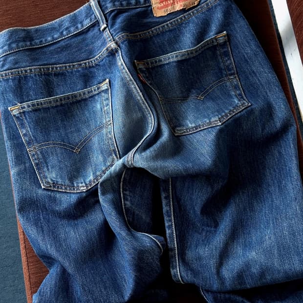 501 model denim pants