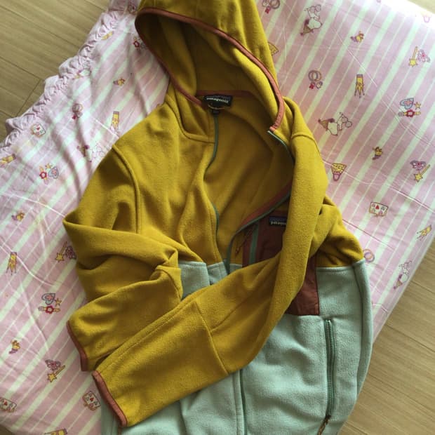 파타고니아 마이크로디니 플리스 후드 자켓