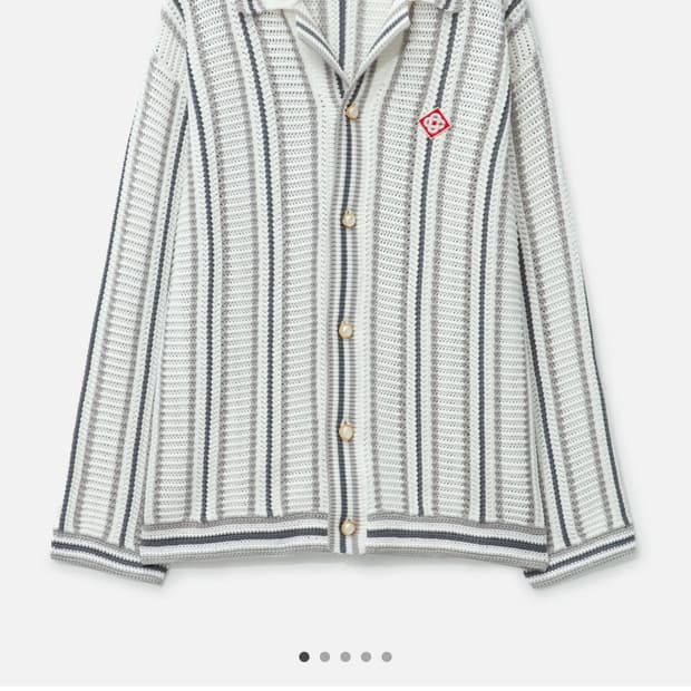 Casablanca Crochet Long Sleeve Shirt