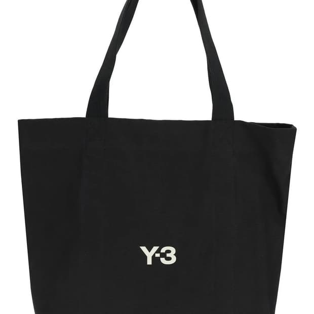 (새상품) Y-3 로고 토트백 블랙 
