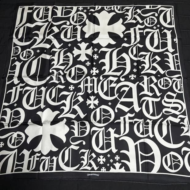 크롬하츠 ch fuck 스카프