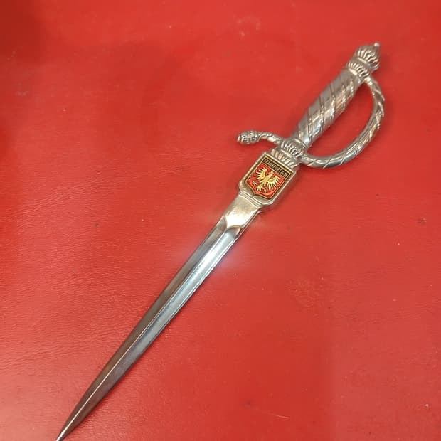 빈티지 독일 프랑크푸르트 레터나이프