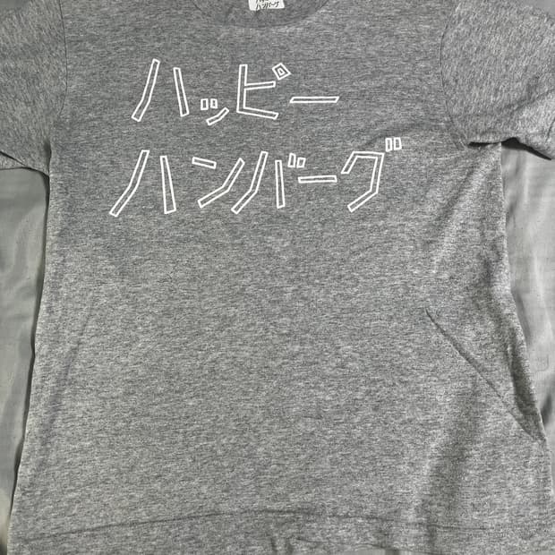 일본어 레터링 반팔티