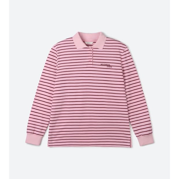 문선 MJ S2 01 M.C Stripe PK shirt / PINK