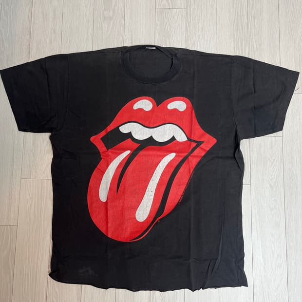 빈티지 롤링스톤즈 티셔츠