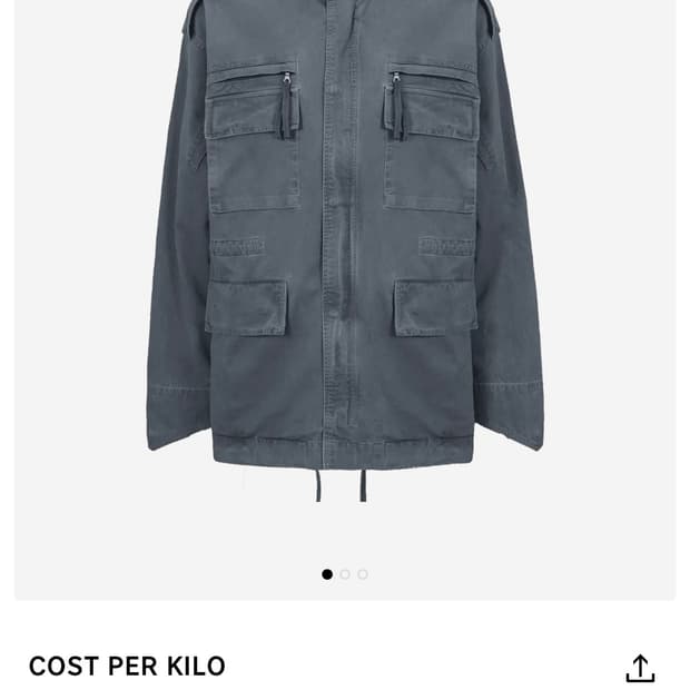 사이즈교환) 코스트퍼킬로 m65 필드자켓 네이비