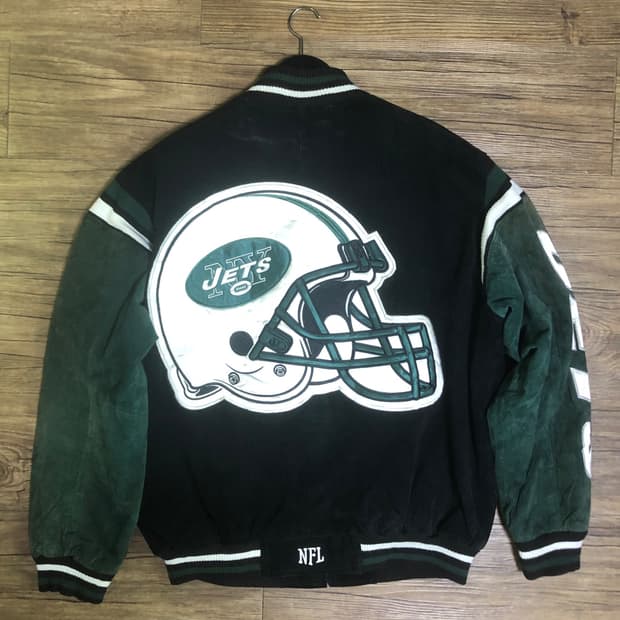 NFL 뉴욕 제츠(NY JETS) 바시티 자켓(XL)