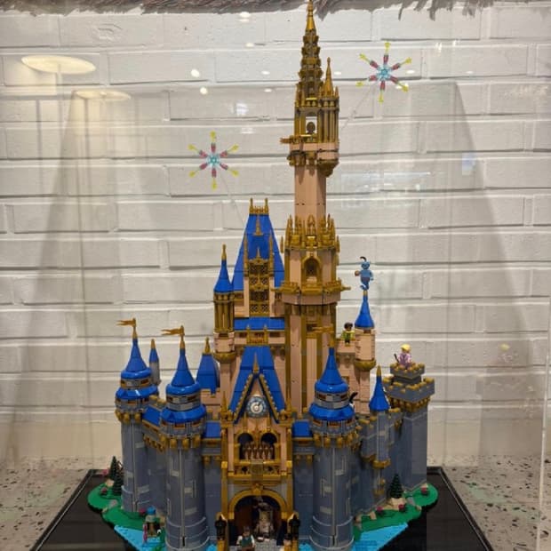 레고 디즈니성43222 + 아크릴 케이스 외 피규어