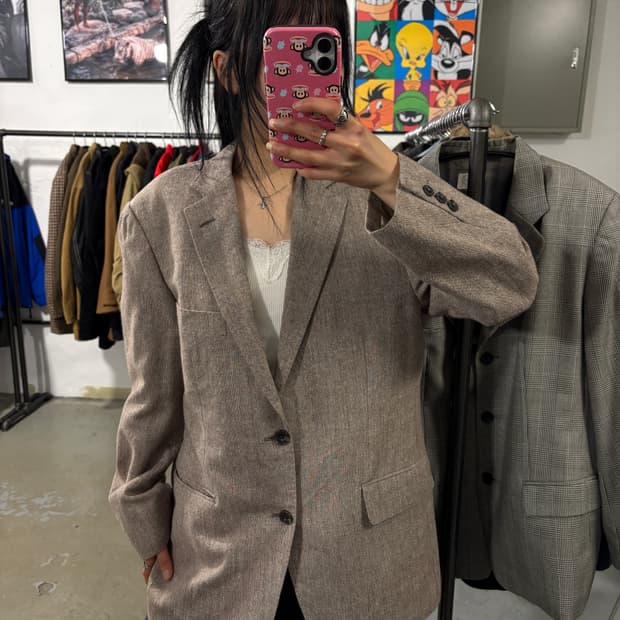 일제 빈티지 블레이저 자켓