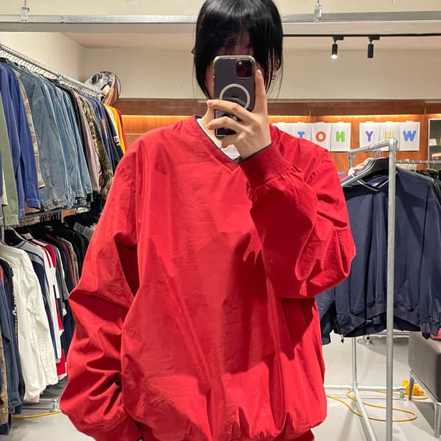 IZOD 빈티지 바람막이 웜업