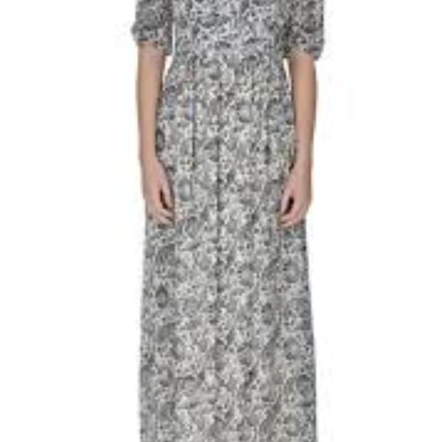 바네사브루노 2021 플로럴 패턴 롱 원피스 36사이즈