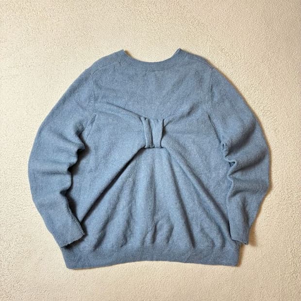 코스 COS 백 리본 울 니트 PN7801