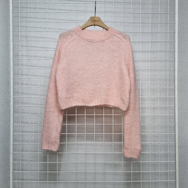 Le 르 알파카 크롭 니트 (새상품급)