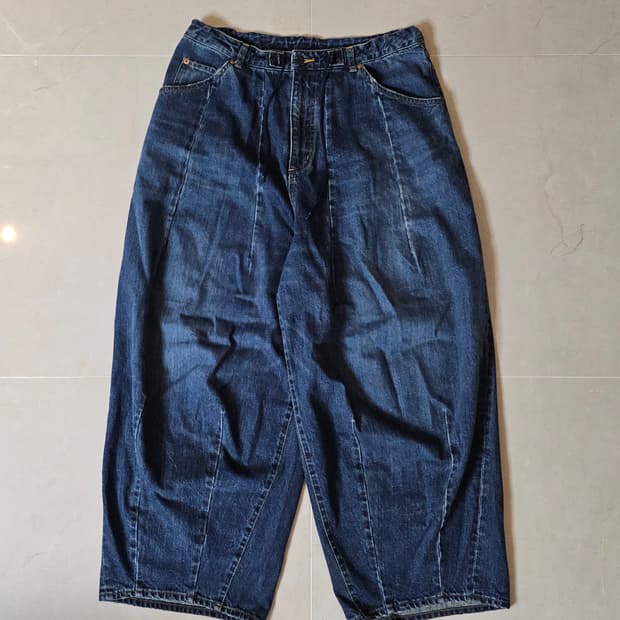 (L) Needles 12oz H.D denim pants
