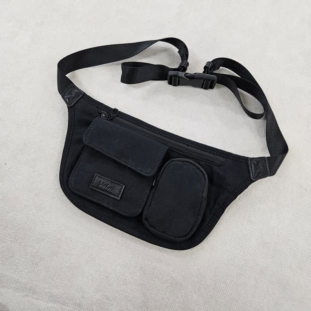 [실측확인] (거의새제품) 볼빅 골프웨어 블랙 힙색 0120Y2