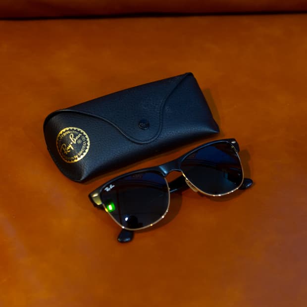 레이밴 클럽마스터 오버사이즈드 57 블랙