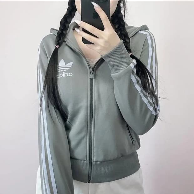 아디다스 그레이소라 후드집업