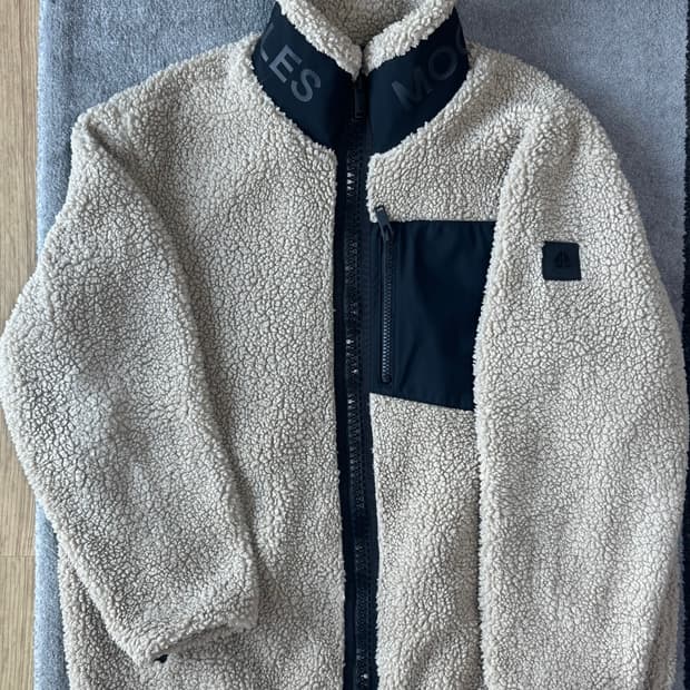 무스너클 후리스 베이지 XL