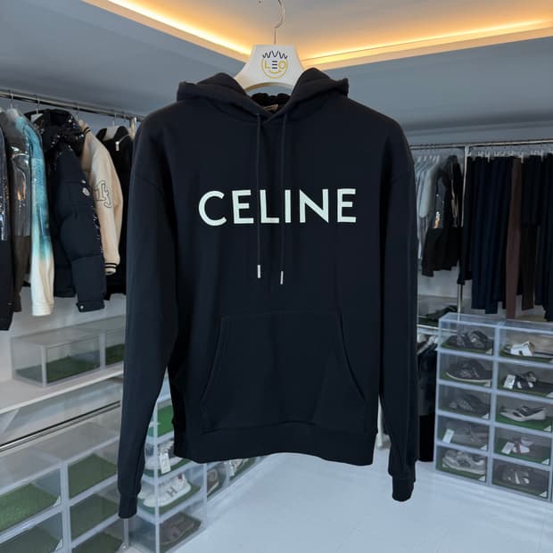 [리오브전포점] 셀린느 코튼 플리스 루즈 후드